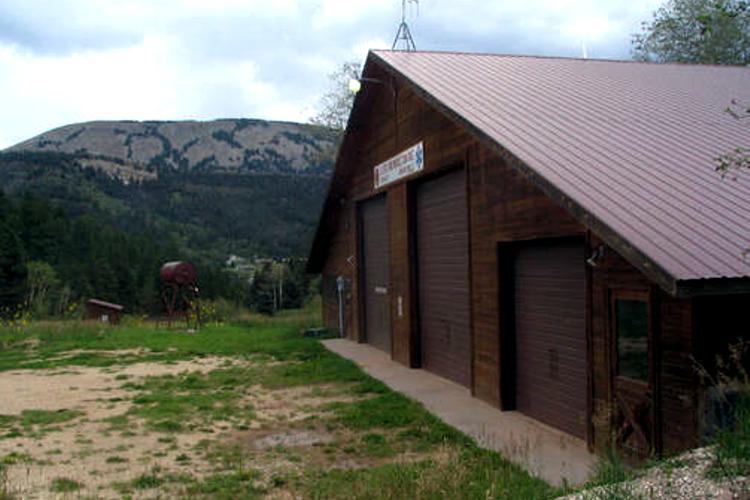 The original Fire Station #2 located in Cuchara