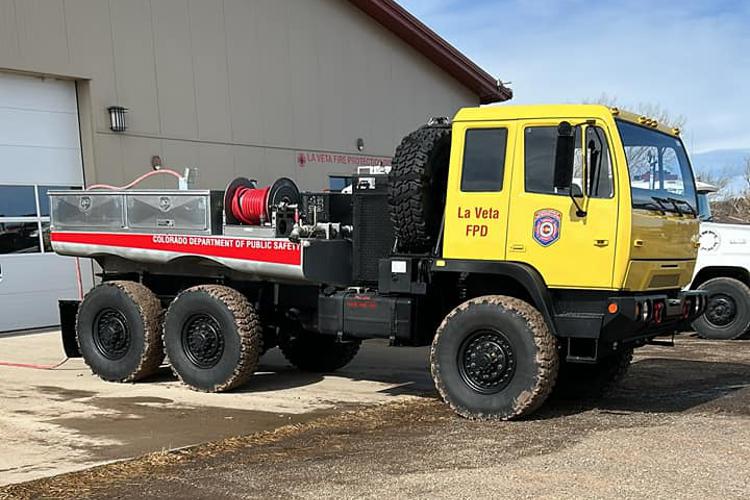 La Veta Fire Department 6x6 Tactical Tender