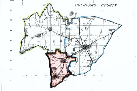 La Veta Fire Department Coverage Area